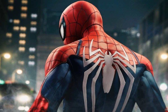 No final de Marvel's Spider-Man 2, Peter Parker a o manto para Miles Morales. - (crédito: Reprodução/Insomniac Games) No final de Marvel's Spider-Man 2, Peter Parker a o manto para Miles Morales. - (crédito: Reprodução/Insomniac Games)