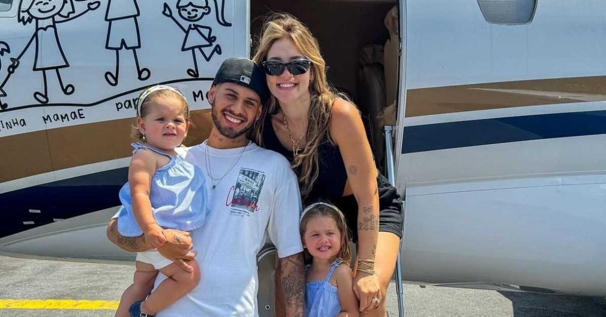 Virginia e Zé Felipe contratam policiais para proteger a filha na escola