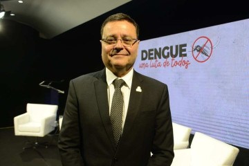 Maia: "combate à epidemia de dengue depende de todos nós, não somente do governo" -  (crédito: Marcelo Ferreira/CB/D.A.Press)