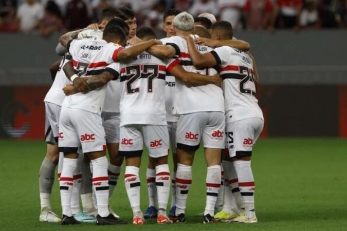 São Paulo vence a Inter de Limeira no retorno de James -  (crédito: Foto: Rubens Chiri/Saopaulofc.net)