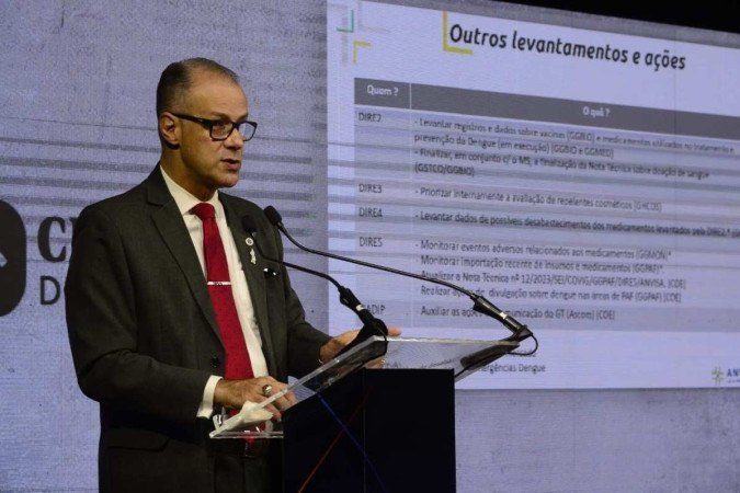 Antônio Barra Torres, diretor-presidente da Agência Nacional de Vigilância Sanitária (Anvisa), participa do evento Antônio Barra Torres, diretor-presidente da Agência Nacional de Vigilância Sanitária (Anvisa), participa do evento