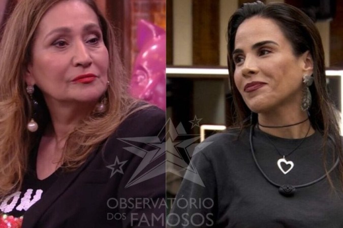 Sonia Abrão e Wanessa Camargo -  (crédito: Reprodução/ Globo)