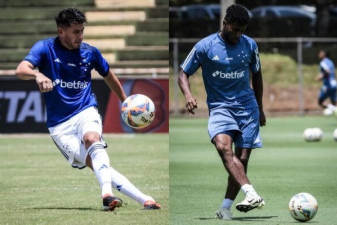 Lucas Villalba é um dos reforços do Cruzeiro para a temporada de 2024  -  (crédito: - Foto: Gustavo Aleixo/Cruzeiro)