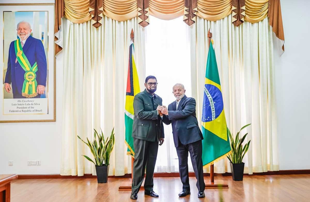 Na Guiana, Lula diz querer América do Sul como 'zona de paz'