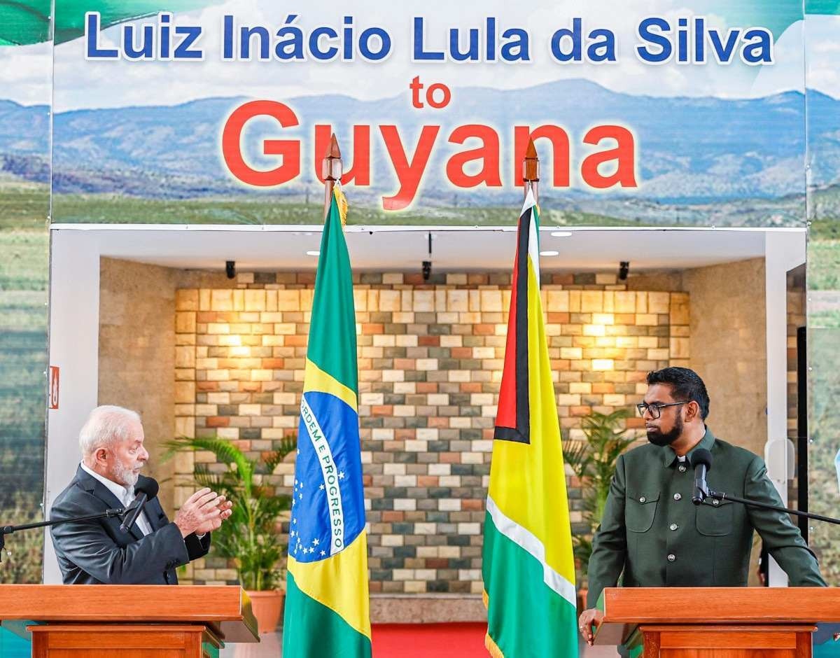 No Caribe, Lula diz que não discutirá conflito entre Guiana e Venezuela