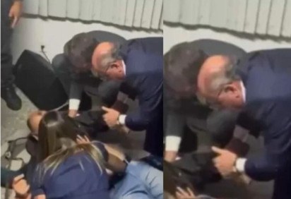 Vídeo: Geraldo Alckmin socorre homem que passou mal durante evento em Manaus -  (crédito: Observatorio dos Famosos)