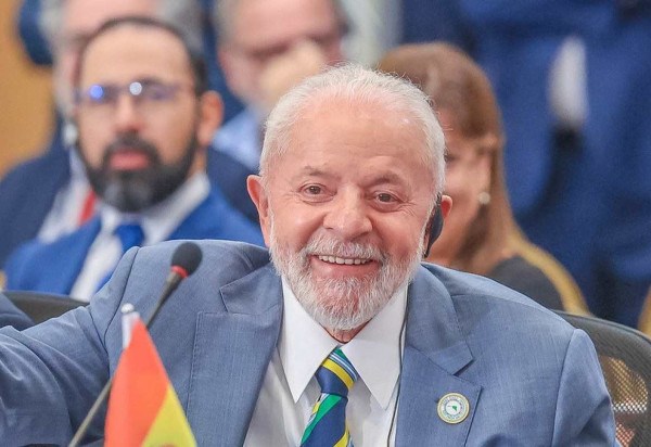 Presidente Lula durante sessão Plenária da 8ª Cúpula da Celac, em Kingstown, capital de São Vicente e Granadinas

 
 -  (crédito: Ricardo Stuckert/PR)