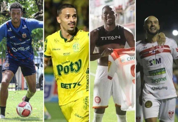 Nova Iguaçu/Mirassol/Tombense/Guarany/Divulgação