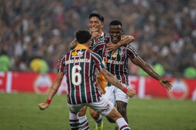 Arias marcou os dols gols do Fluminense na final da Recopa Sul-Americana - Foto: MARCELO GONÇALVES /FLUMINENSE FC - (crédito: Foto: MARCELO GONÇALVES /FLUMINENSE FC) Arias marcou os dols gols do Fluminense na final da Recopa Sul-Americana - Foto: MARCELO GONÇALVES /FLUMINENSE FC - (crédito: Foto: MARCELO GONÇALVES /FLUMINENSE FC)
