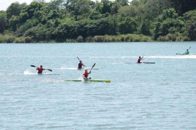 Torneio vale vagas para o Mundial da Hungria, seletiva de Paris-2024 -  (crédito: Divulgação/Confederação Brasileira de Canoagem (CBCa))