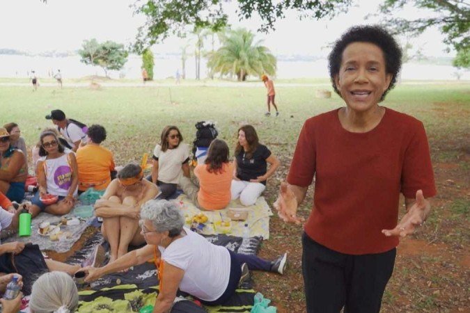Zileide Silva apresenta o coletivo 'Filhas Da Mãe'  -  (crédito: Divulgação/ Rede Globo)