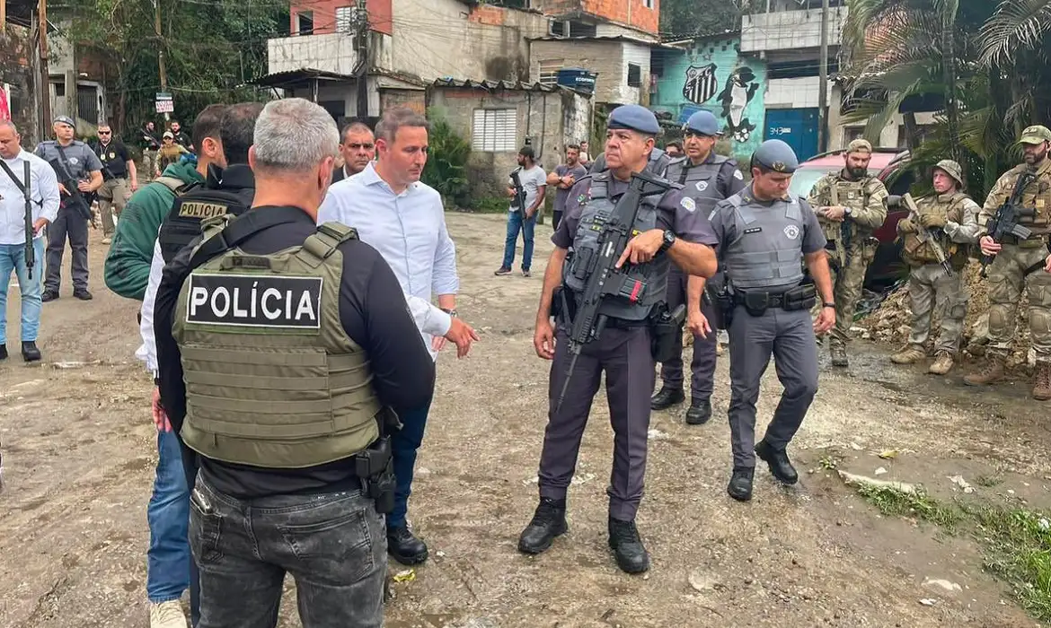 Sobe para 39 os mortos por policiais militares na Baixada Santista -  (crédito: EBC)