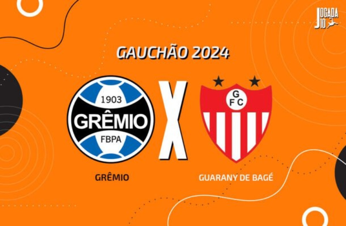 Grêmio x Guarany: onde assistir, escalações e arbitragem