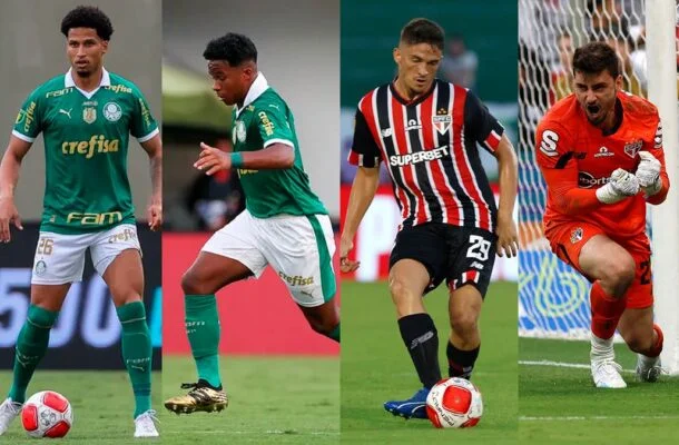 São Paulo e Palmeiras podem perder jogadores em mata-mata do Paulistão