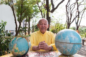 Mestre Woo, introdutor do Tai Chi Chuan em Brasília, completa 93 anos  -  (crédito: ABT )