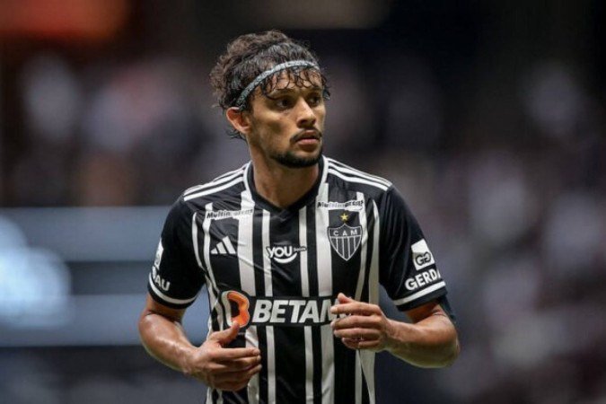Em sete jogos pelo Atlético até aqui, Scarpa teve apenas desempenho discreto -  (crédito: Foto: Pedro Souza / Atlético)