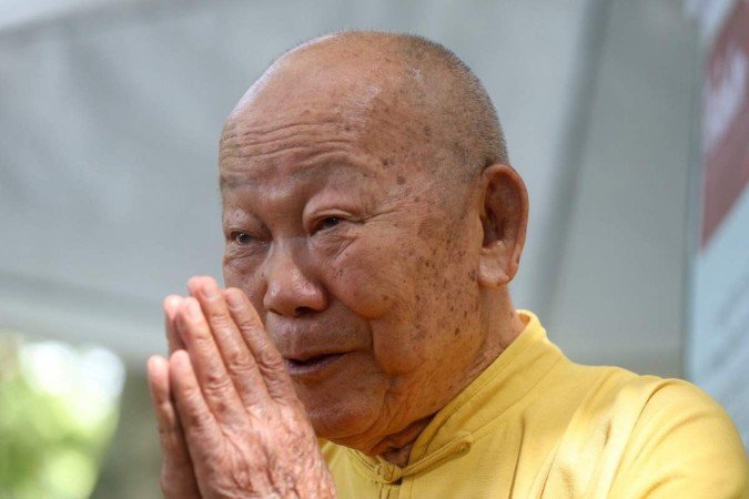 Brasília, 03.03.2024-Comemoração de aniversário de 93 anos do Mestre Moo Shong Woo (foto), que idealizou o
Tai Chi Being Tao, que é praticado desde 1974 na Asa Norte. A festa aconteceu na 105/104 Norte.
Foto Luís Tajes - (crédito: LUIS TAJES) Brasília, 03.03.2024-Comemoração de aniversário de 93 anos do Mestre Moo Shong Woo (foto), que idealizou o
Tai Chi Being Tao, que é praticado desde 1974 na Asa Norte. A festa aconteceu na 105/104 Norte.
Foto Luís Tajes - (crédito: LUIS TAJES)