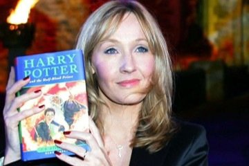 J.K Rowling é a criadora da famosa saga de 'Harry Potter' -  (crédito: AFPTV teams, Kena Betancur / AFP / AFPTV)