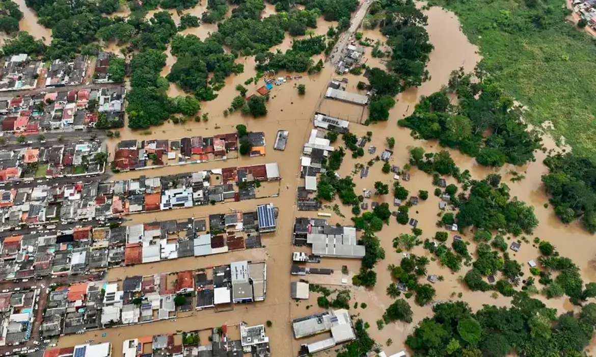 Comitiva do governo federal chega hoje ao Acre, atingido por enchentes -  (crédito: EBC)