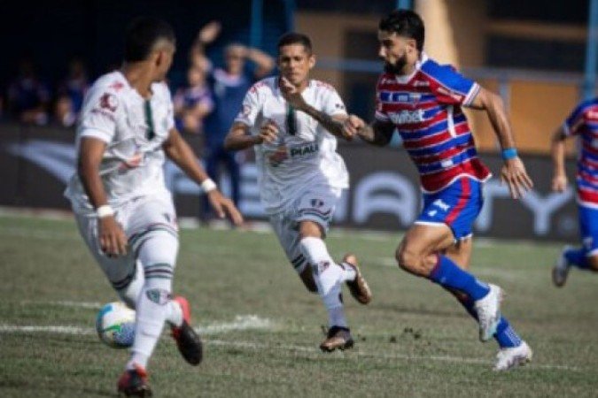 Fortaleza ou sem sustos pelo Fluminense-PI. Adversário agora é o Retrô - (crédito: Foto: Weslley Douglas / Fortaleza EC) Fortaleza ou sem sustos pelo Fluminense-PI. Adversário agora é o Retrô - (crédito: Foto: Weslley Douglas / Fortaleza EC)