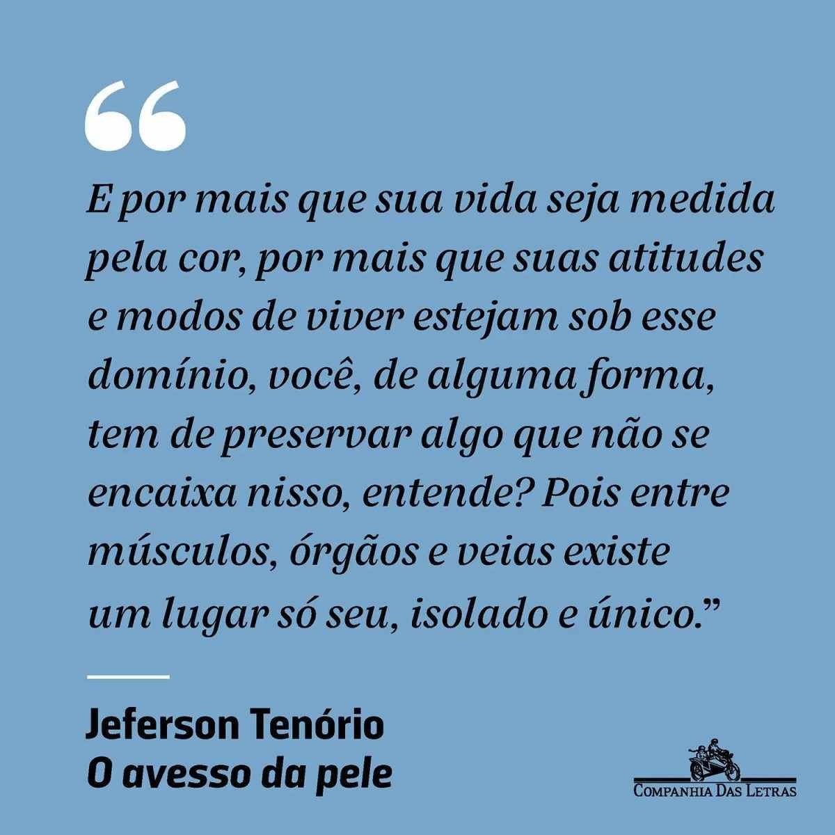 O avesso da pele, de Jeferson Tenório