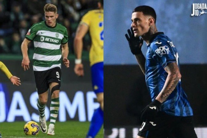 Gyökeres e Scamacca são referências das duas equipes -  (crédito:  Marcelo Caitano)