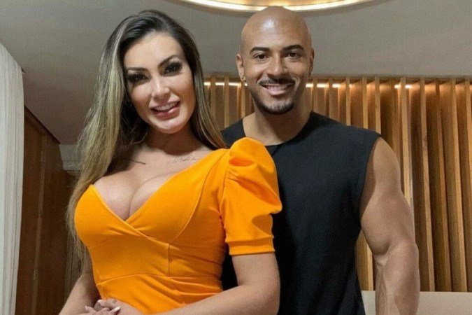 Andressa Urach e Lucas Matheus -  (crédito: Reprodução/Instagram)