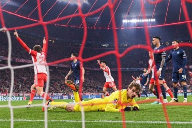 Momento do segundo gol marcado por Harry Kane - Foto: Kirill Kudryavtsev/AFP via Getty Images - (crédito: Foto: Kirill Kudryavtsev/AFP via Getty Images) Momento do segundo gol marcado por Harry Kane - Foto: Kirill Kudryavtsev/AFP via Getty Images - (crédito: Foto: Kirill Kudryavtsev/AFP via Getty Images)