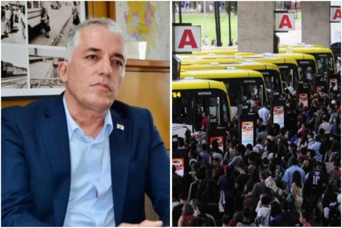 Secretário de Transporte do DF, Zeno diz que mobilidade do DF ganharia nota 7,5 ou 8 -  (crédito: Semob-DF/Reprodução - Minervino Júnior/CB/D.A.Pres)