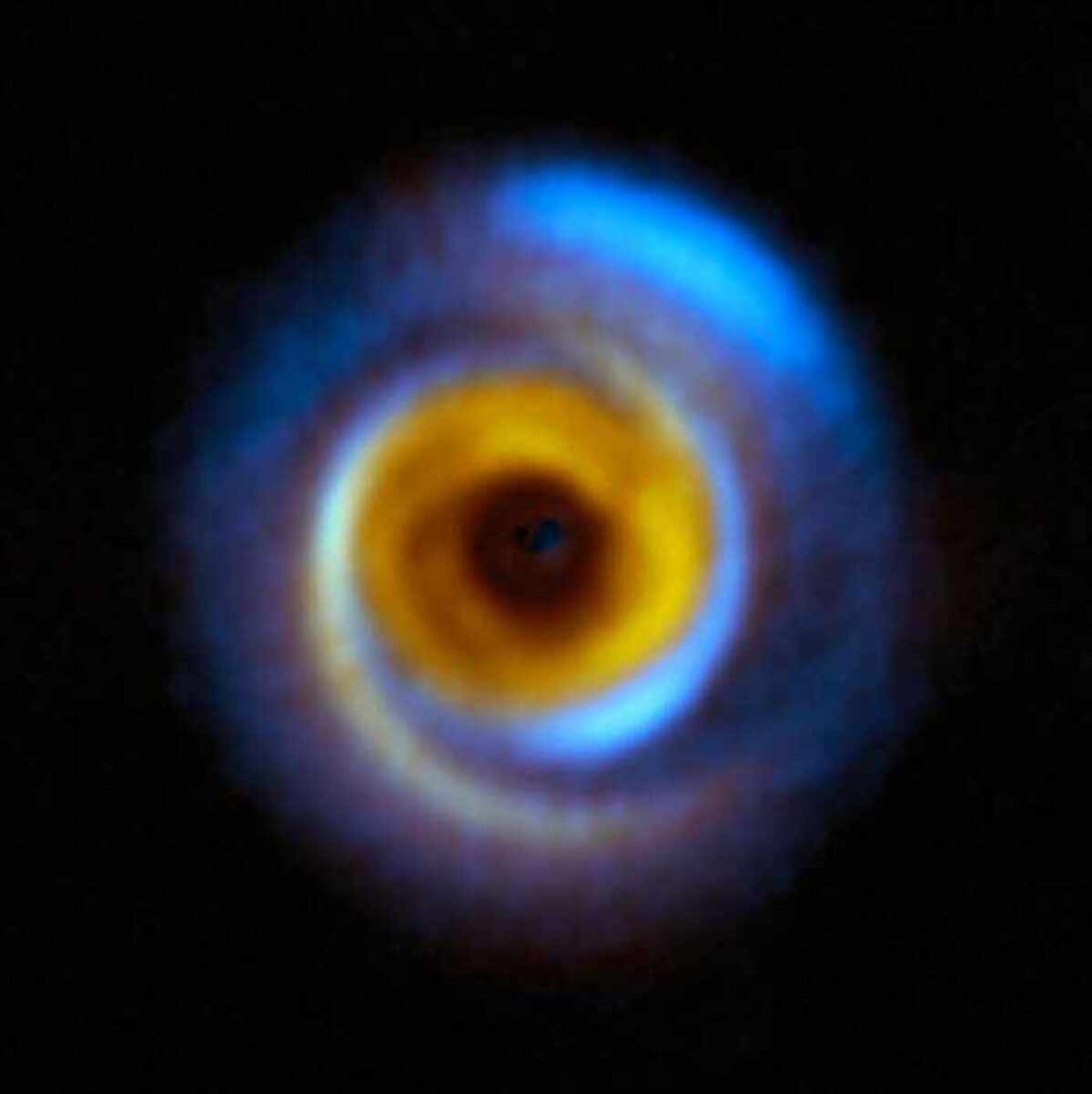 Disco de formação planetária MWC 758 