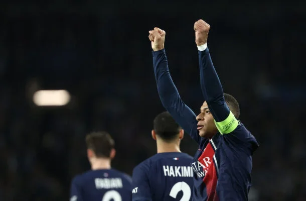 Mbappé decide e confirma classificação do PSG para as quartas da Champions