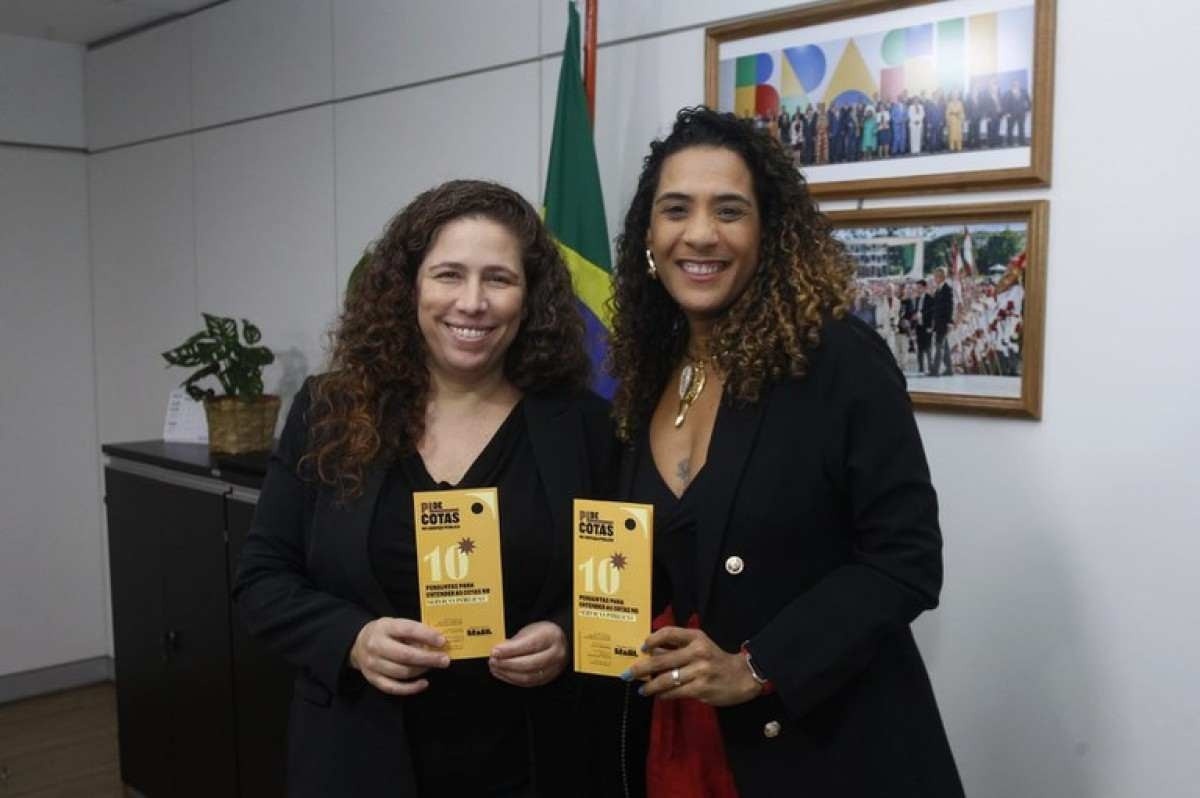 Anielle Franco inicia articulação para aprovar cotas no serviço público