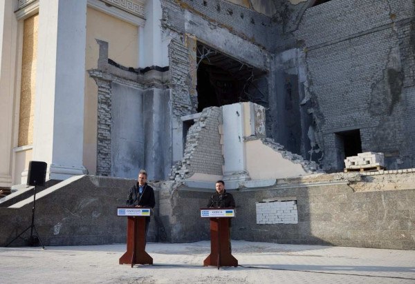 Handout / UKRAINIAN PRESIDENTIAL PRESS SERVICE / AFP