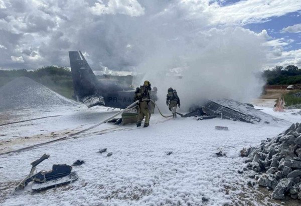 Handout / Minas Gerais Fire Department / AFP