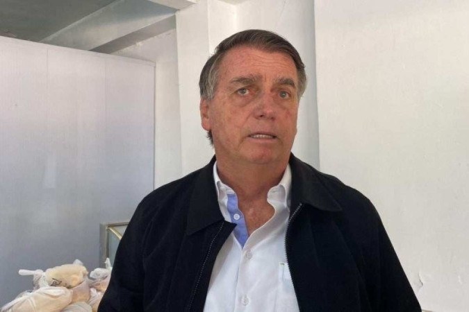 Bolsonaro passou dois dias hospedado na embaixada da Hungria em Brasília após a Polícia Federal confiscar o seu passaporte  -  (crédito: Mayara Souto/CB)