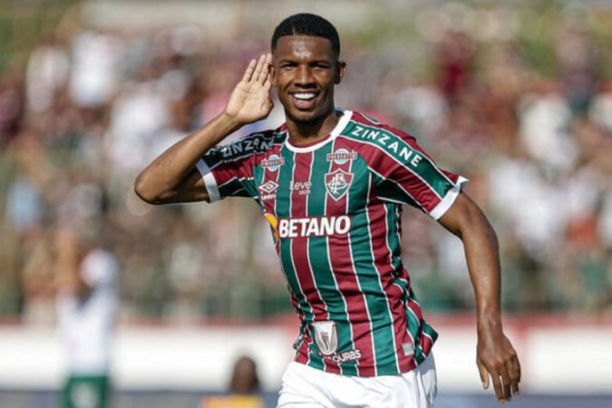 Lelê é o artilheiro do Fluminense na temporada com seis gols até o momento -  (crédito: - Foto: Mailson Santana/Fluminense)