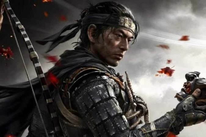 Ghost of Tsushima, um dos jogos de PlayStation de maior destaque -  (crédito: Reprodução/ Sucker Punch Productions)