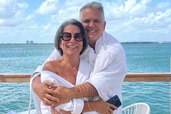 Glória Pires e Orlando Morais - (crédito: Reprodução Instagram) Glória Pires e Orlando Morais - (crédito: Reprodução Instagram)