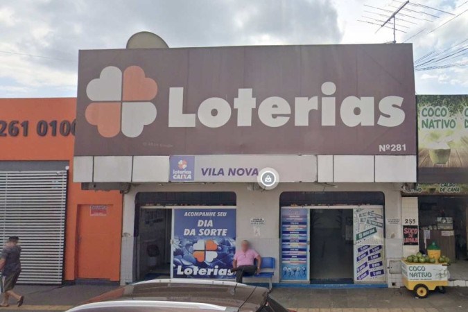 Prêmio de R$ 206 milhões vai para bolão em lotérica de Goiânia -  (crédito: Reprodução/Google Maps)