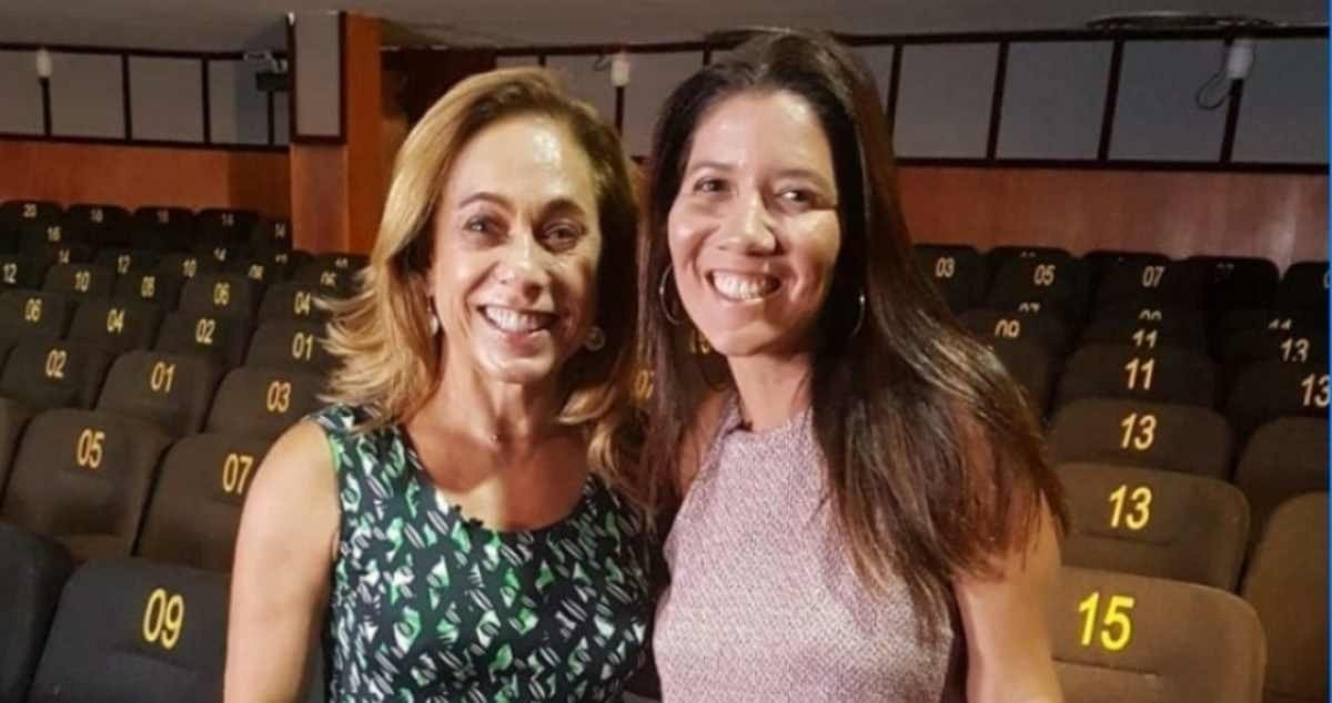Cissa Guimarães e Roberta Ferpin