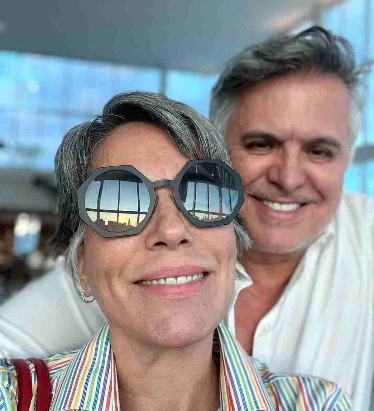 Glória Pires e Orlando Morais