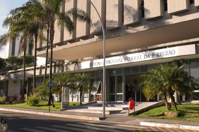 Tribunal Regional Federal da 1ª Região (TRF-1), localizado em Brasília -  (crédito: TRF-1/divulgação)