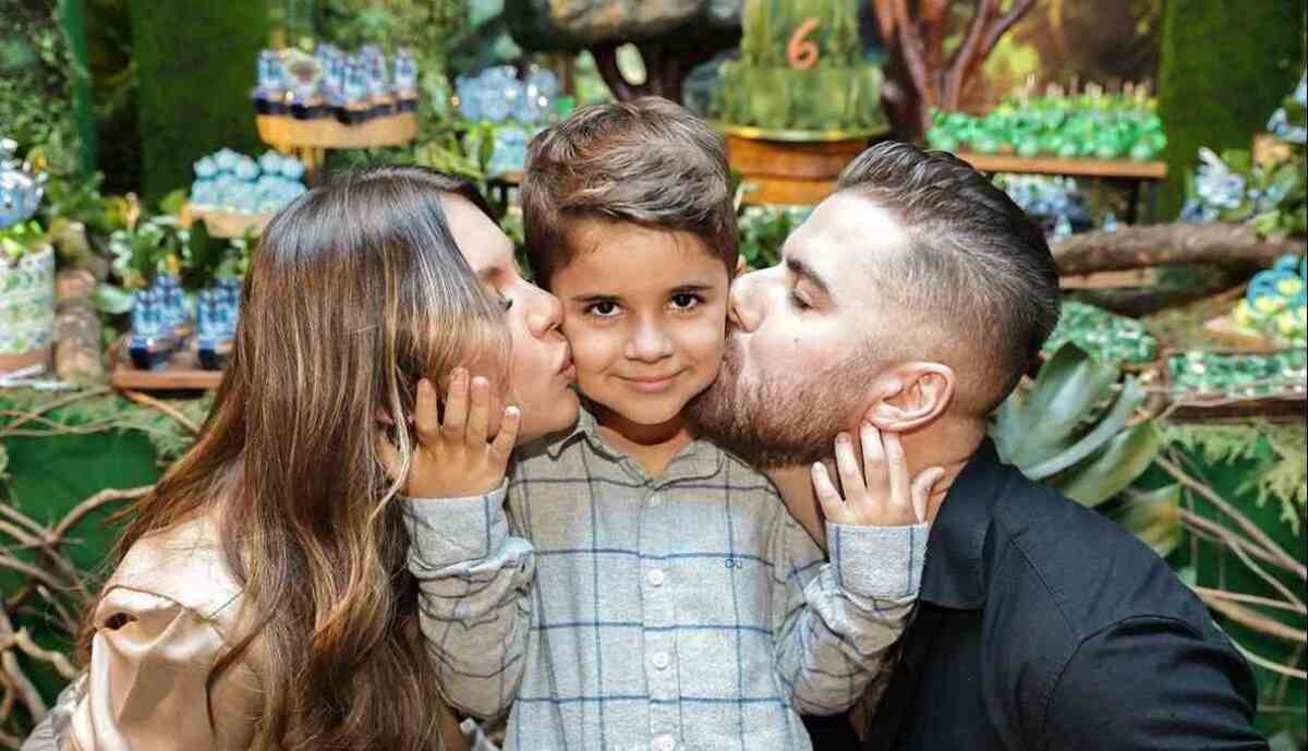 José Filho teve ataque anafilático -  (crédito: Reprodução Instagram Natália Toscano/Foto por: Lívia Cardoso)