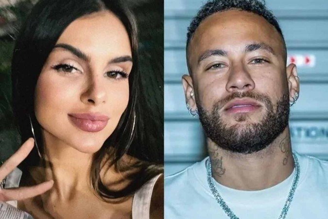 Amanda Kimberley e Neymar Jr - (crédito: Reprodução Instagram ) Amanda Kimberley e Neymar Jr - (crédito: Reprodução Instagram )