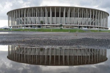  09/03/2024 Credito: Ed Alves/CB/DA.Press. Cidades. Estadio Mane Garrincha  - Arena Brasília - Arena Mane Garrincha.  -  (crédito:  Ed Alves/CB/DA.Press)