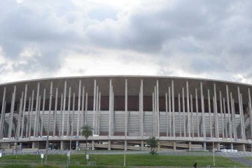 O Estádio Mané Garrincha, em Brasília, receberá oito jogos da competição -  (crédito:  Ed Alves/CB/DA.Press)