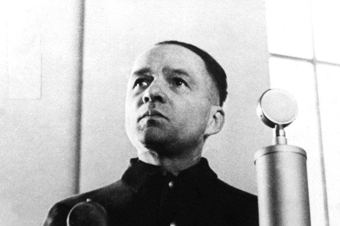 Rudolf Höss durante seu julgamento, após o fim da Segunda Guerra Mundial -  (crédito: Getty Images)