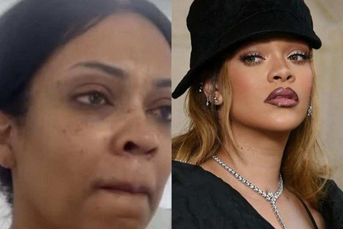 Priscila Beatrice e Rihanna
