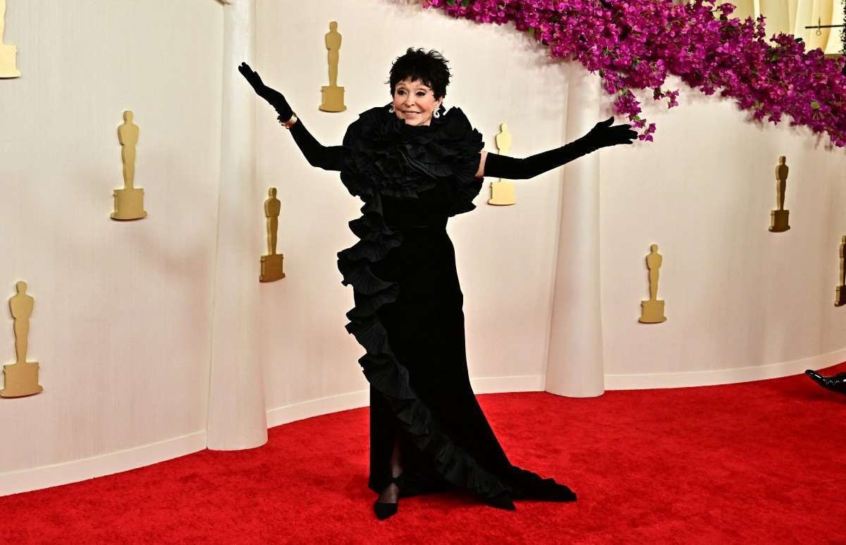  Puerto Rican actress Rita Moreno attends the 96th Annual Academy Awards at the Dolby Theatre in Hollywood, California on March 10, 2024. (Photo by Frederic J. Brown / AFP)       