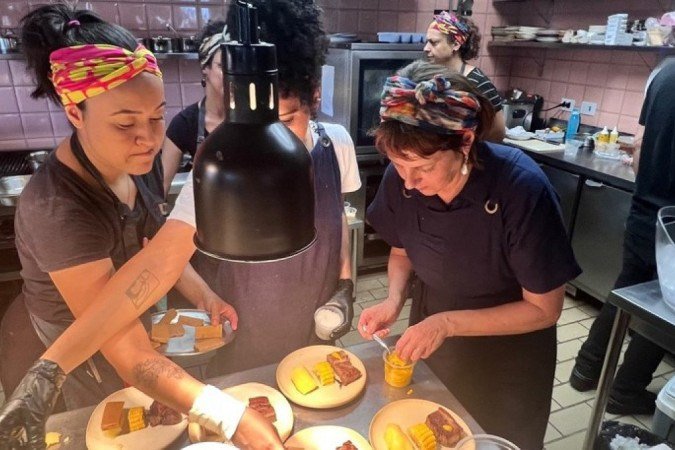 Feijão, angu e couve: Restaurante Cozinha Santo Antônio comemora 4 anos de culinária mineira e feminilidade -  (crédito: Uai Turismo)